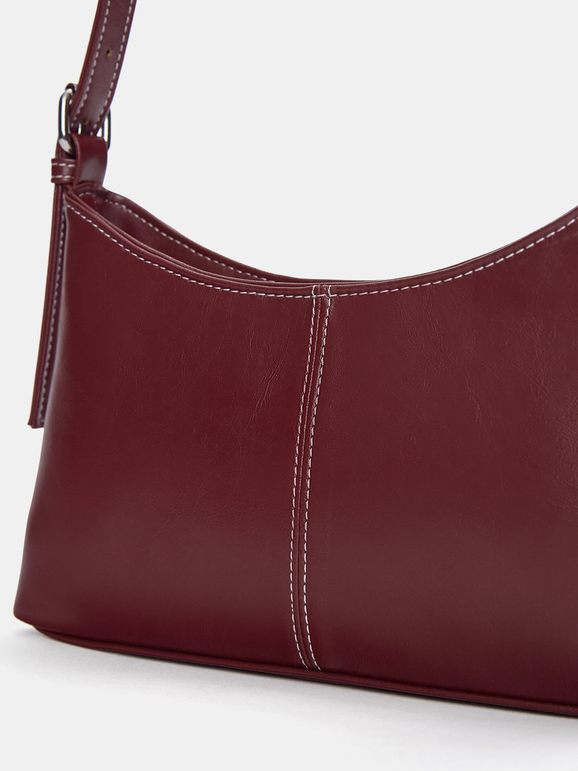 Dark red shoulder bag sale