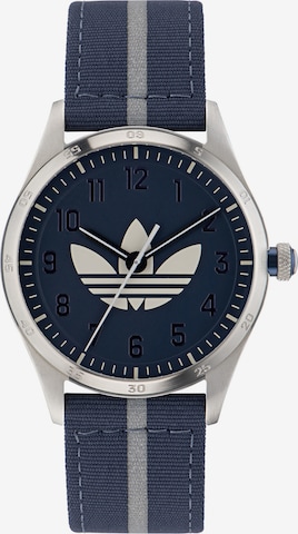 ADIDAS ORIGINALS Analog Watch ' CODE FOUR ' in Blue: front
