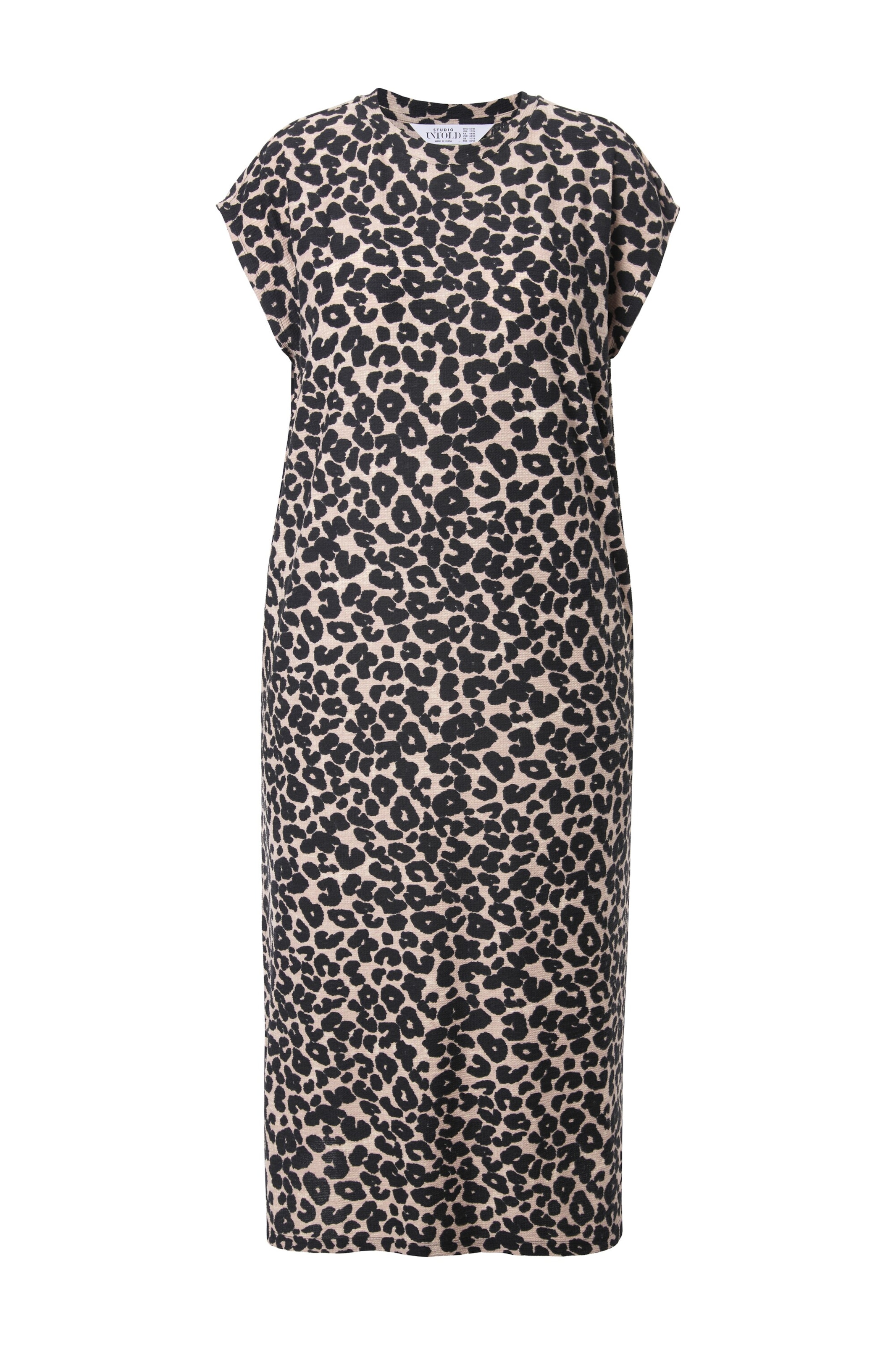 Studio Untold Jurk in Beige: voorkant