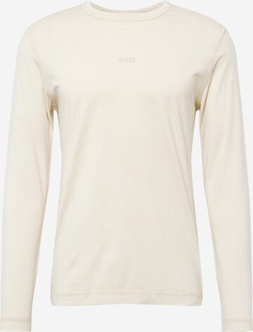 T-Shirt 'Tokkslong' BOSS en beige : devant