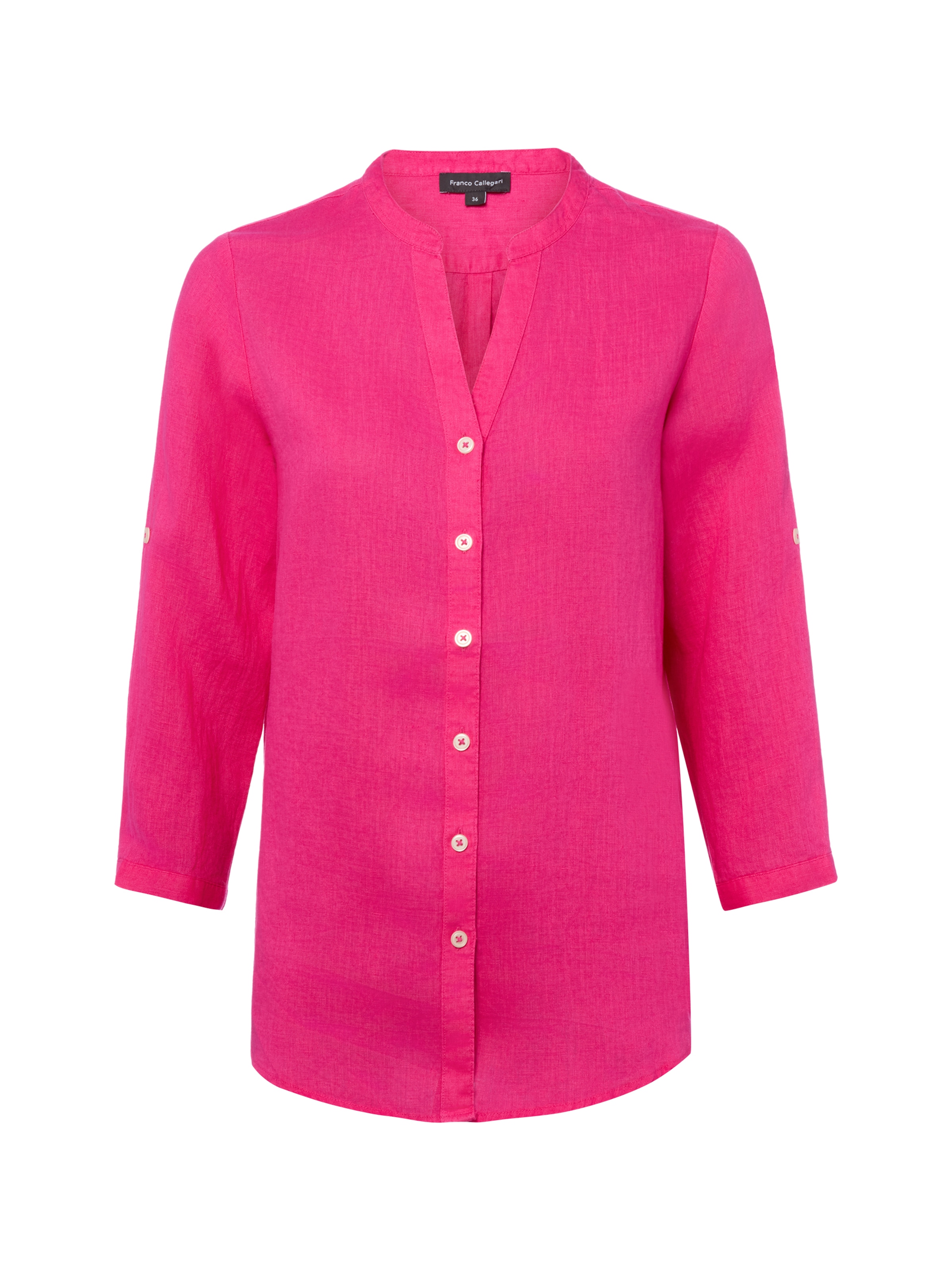 Franco Callegari Blouse in Roze: voorkant