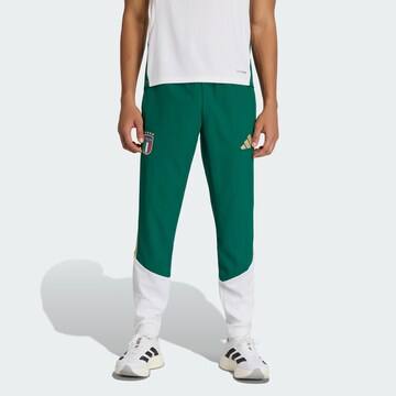 ADIDAS PERFORMANCE Regular Sports trousers 'Italien 26 Tiro' in Green: front