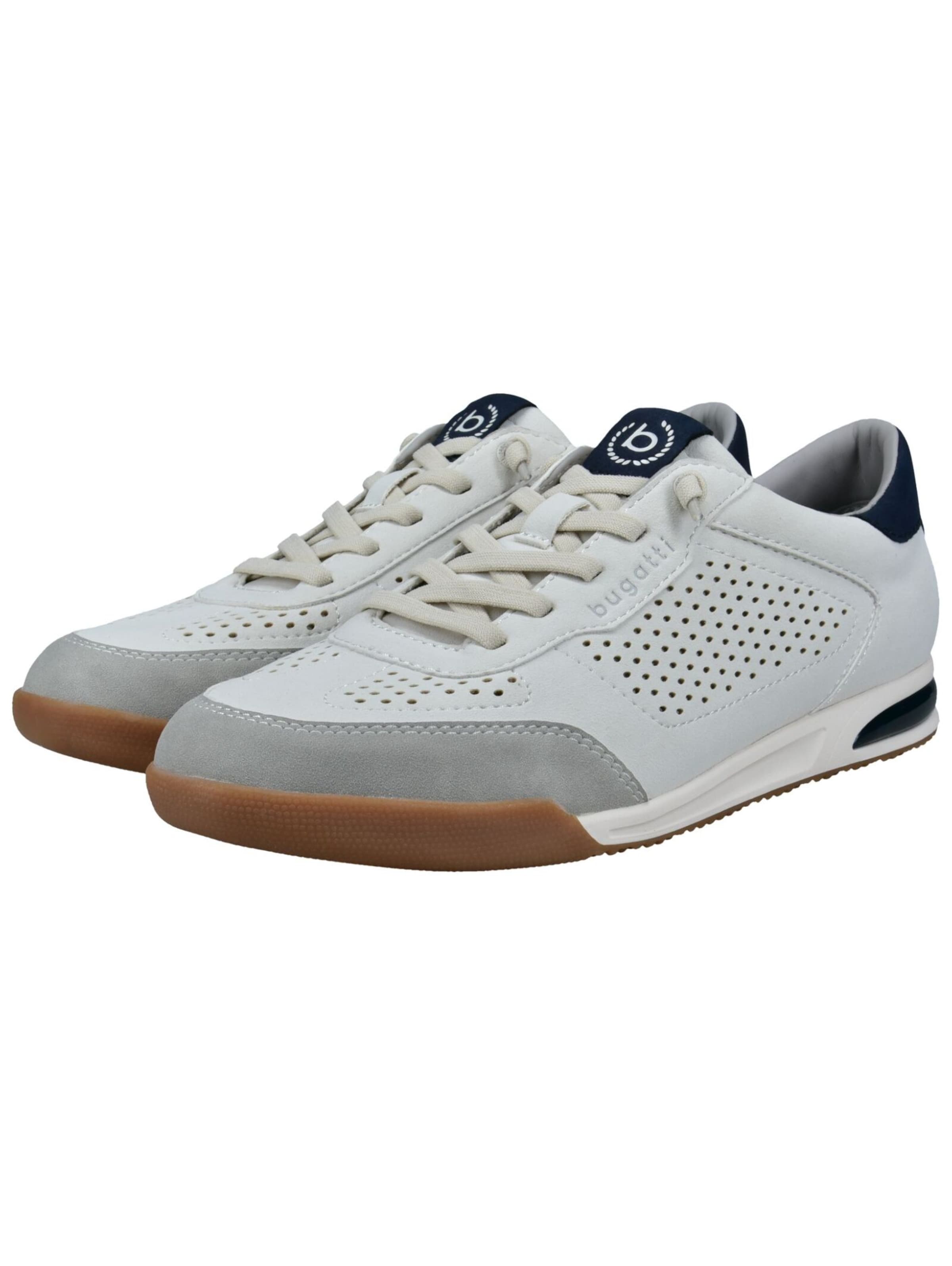 Sneaker bassa di bugatti in bianco