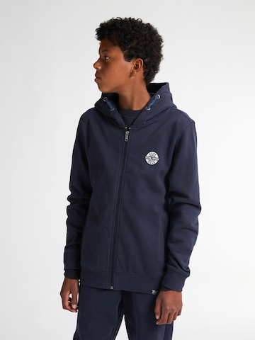 Sweat Petrol Industries en bleu : devant