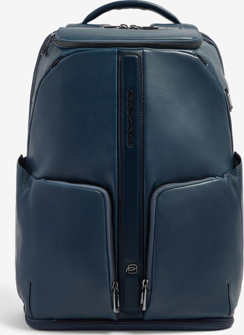 Piquadro Rucksack in Blau: Vorderseite