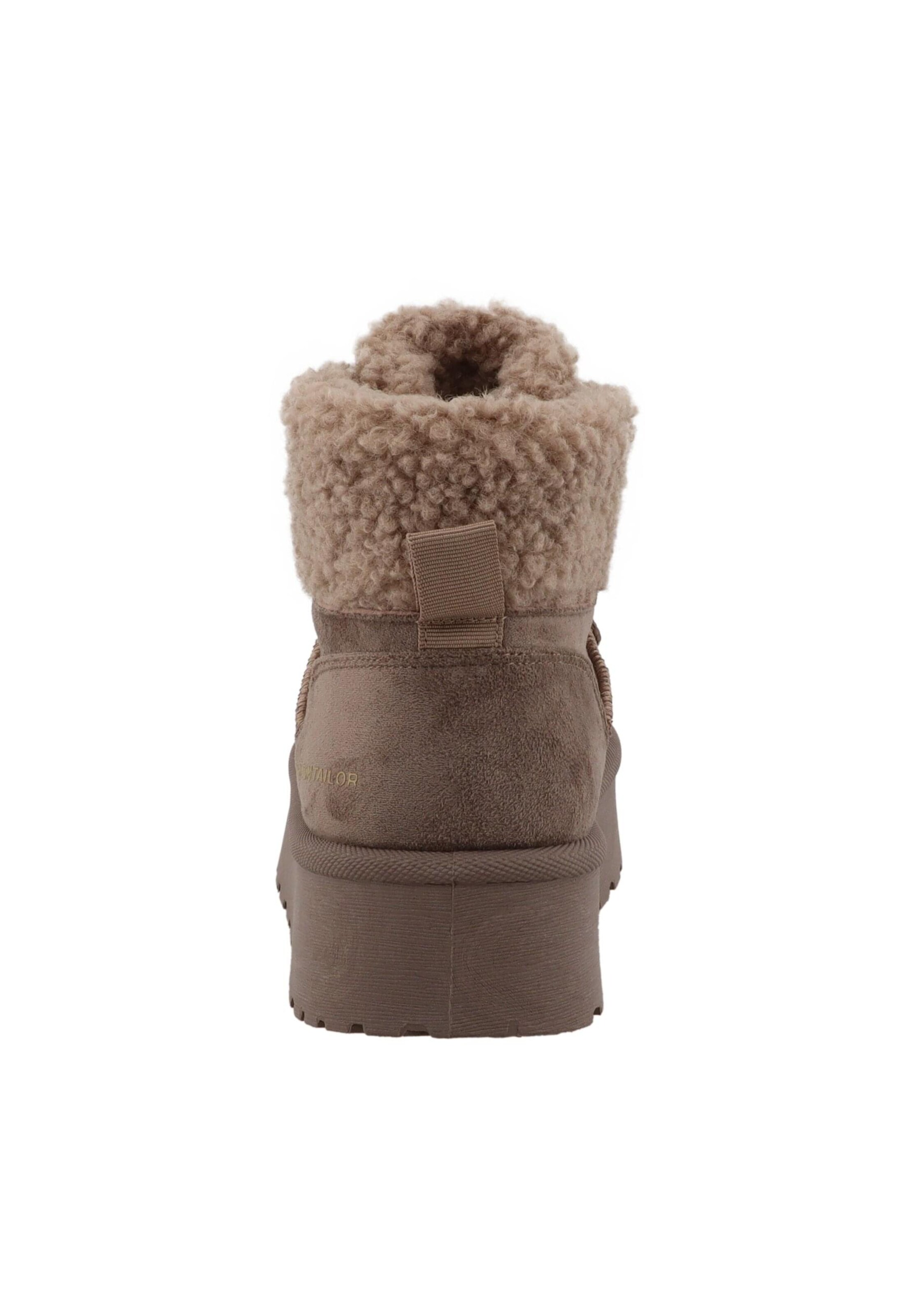Boots TOM TAILOR en marron