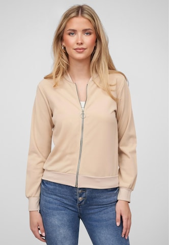 Cloud5ive Übergangsjacke in Beige: Vorderseite