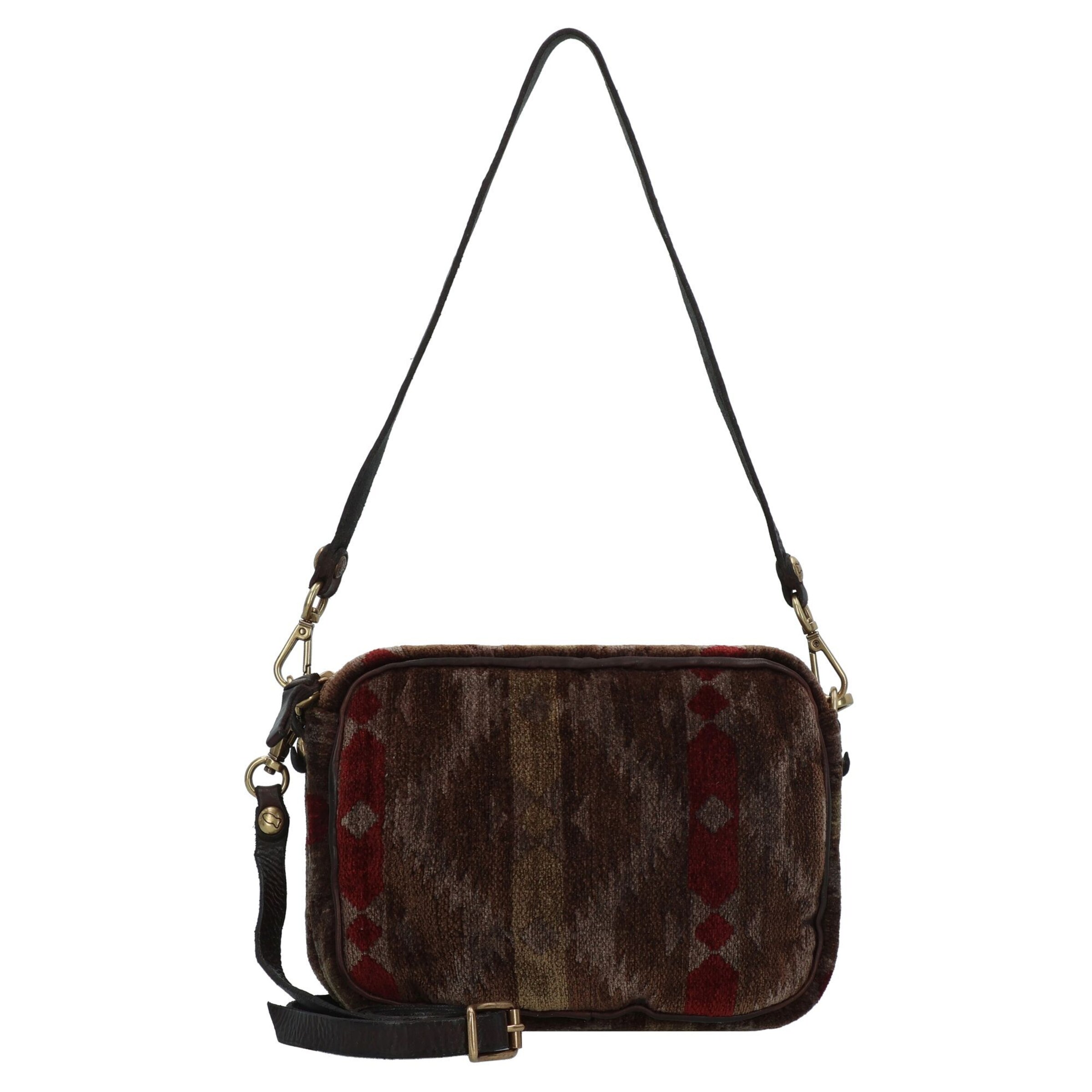 Campomaggi Shoulder Bag 'Fulvia' in Brown: front