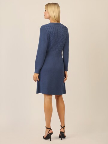 APART Knitted dress in Blue