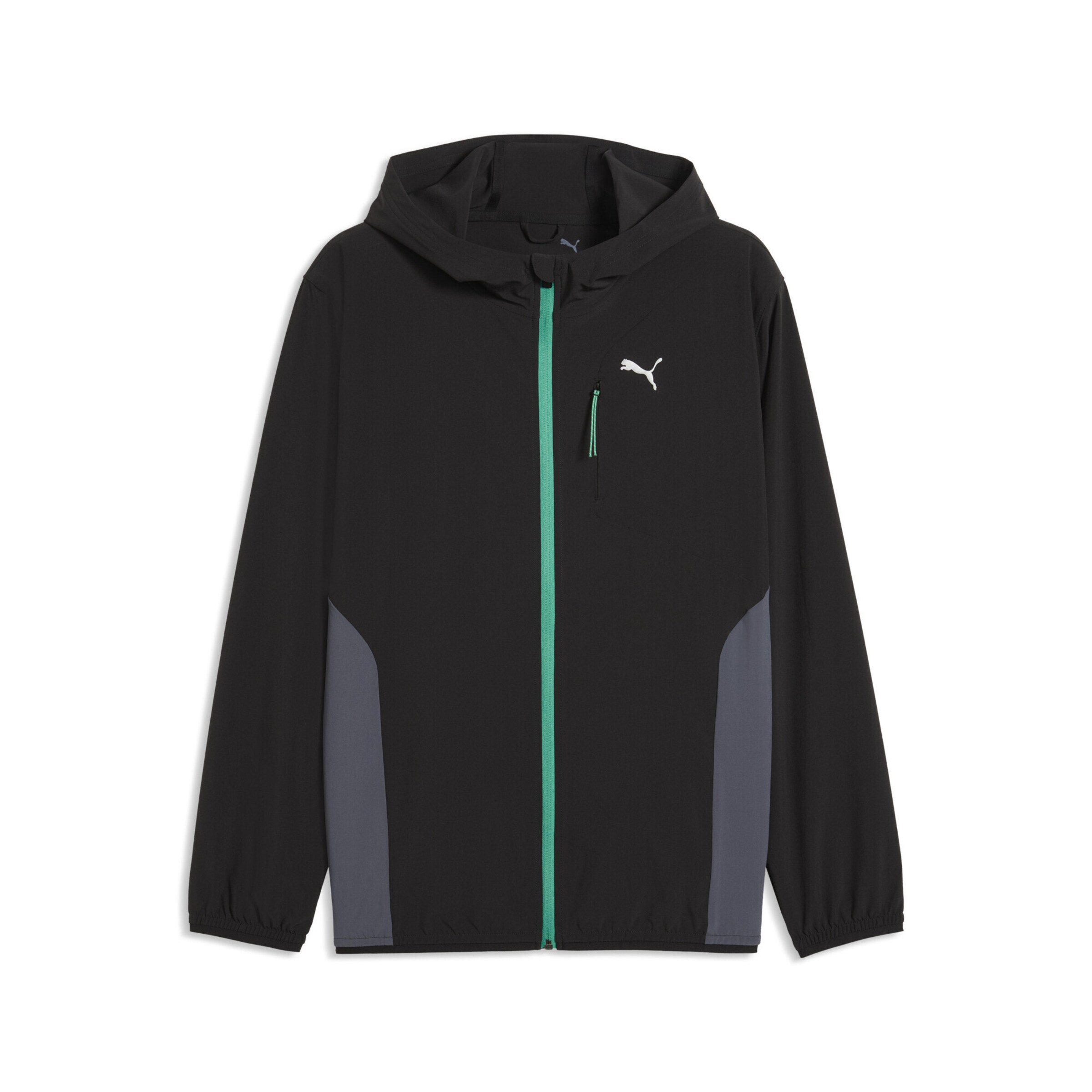 Veste de sport PUMA en noir : devant