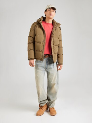 Superdry Winterjas 'Everest' in Groen