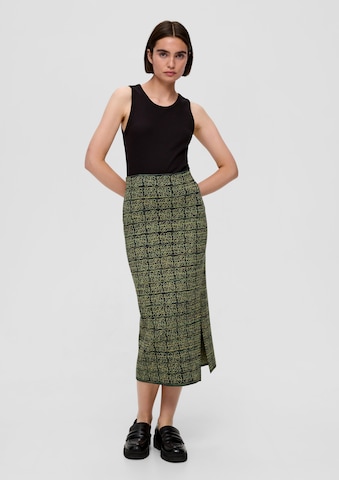s.Oliver BLACK LABEL Skirt in Green