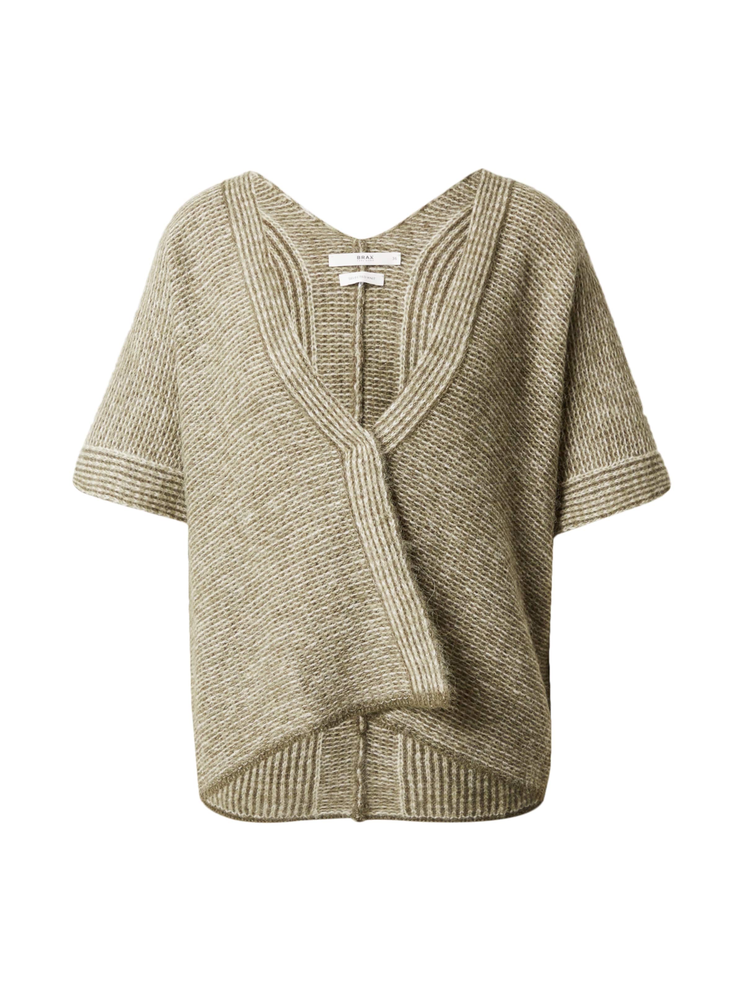 BRAX Strickjacke 'Taylor' in Grün: Vorderseite