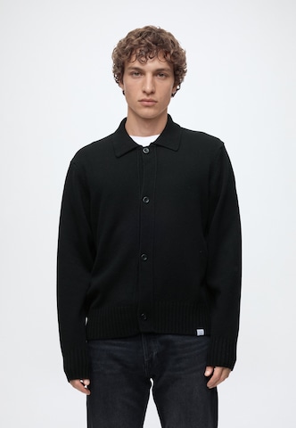 Vestes en maille 'Aldrup' NORSE PROJECTS en noir : devant