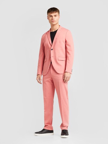 JACK & JONES Slimfit Puku 'JPRJONES' värissä vaaleanpunainen: etupuoli