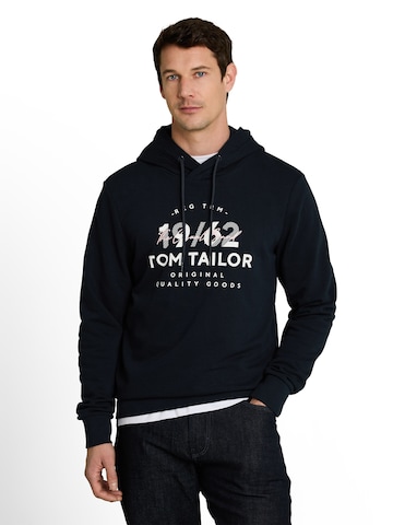 TOM TAILOR - Sudadera en azul: frente