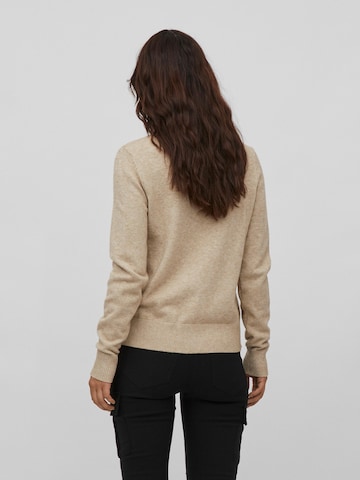 VILA Sweater 'RIL' in Beige