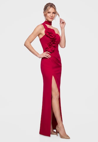 Ombre Avondjurk in Rood