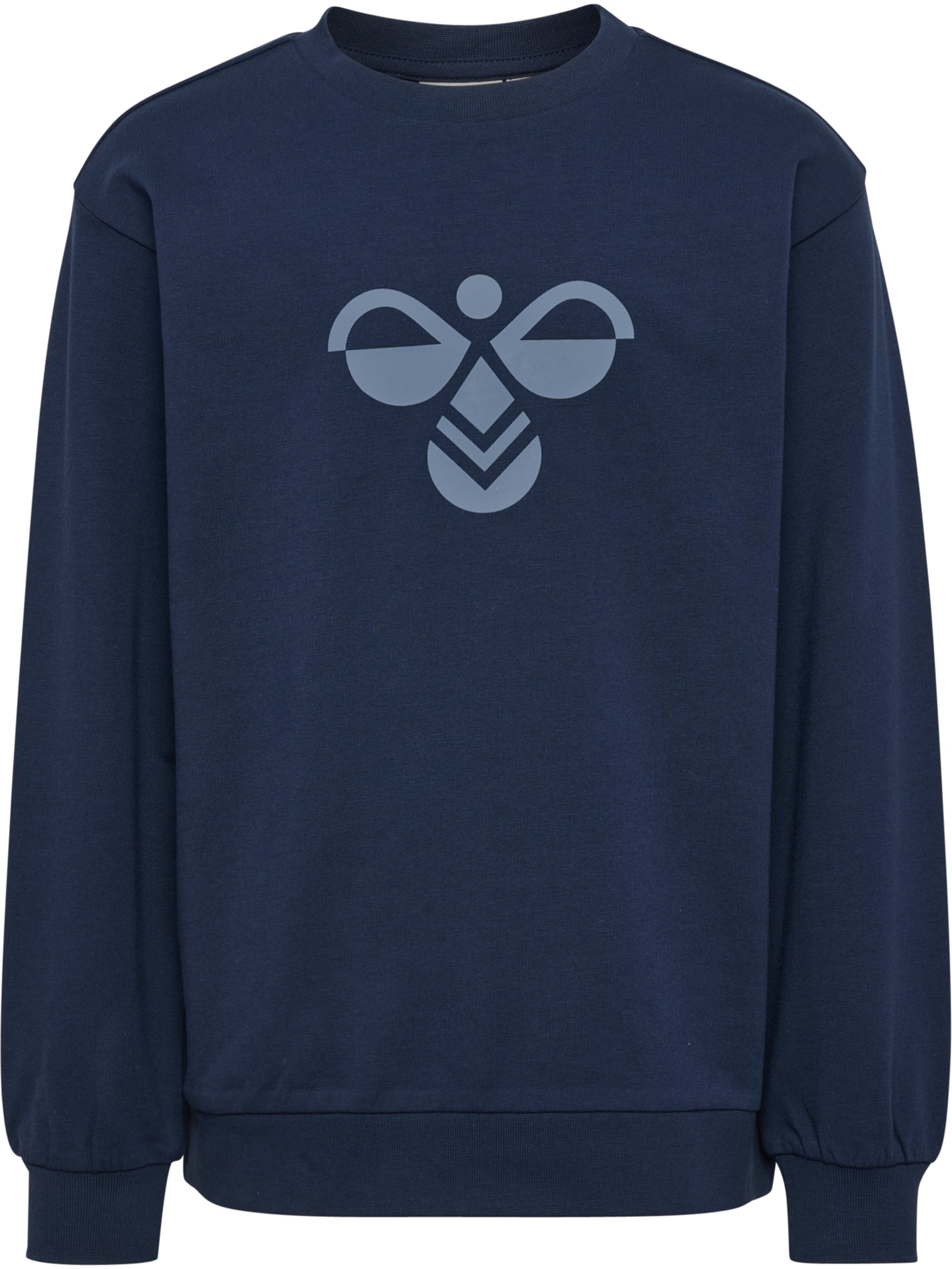 Hummel Sportief sweatshirt in Blauw: voorkant