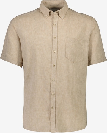 Chemise Jack's en beige : devant