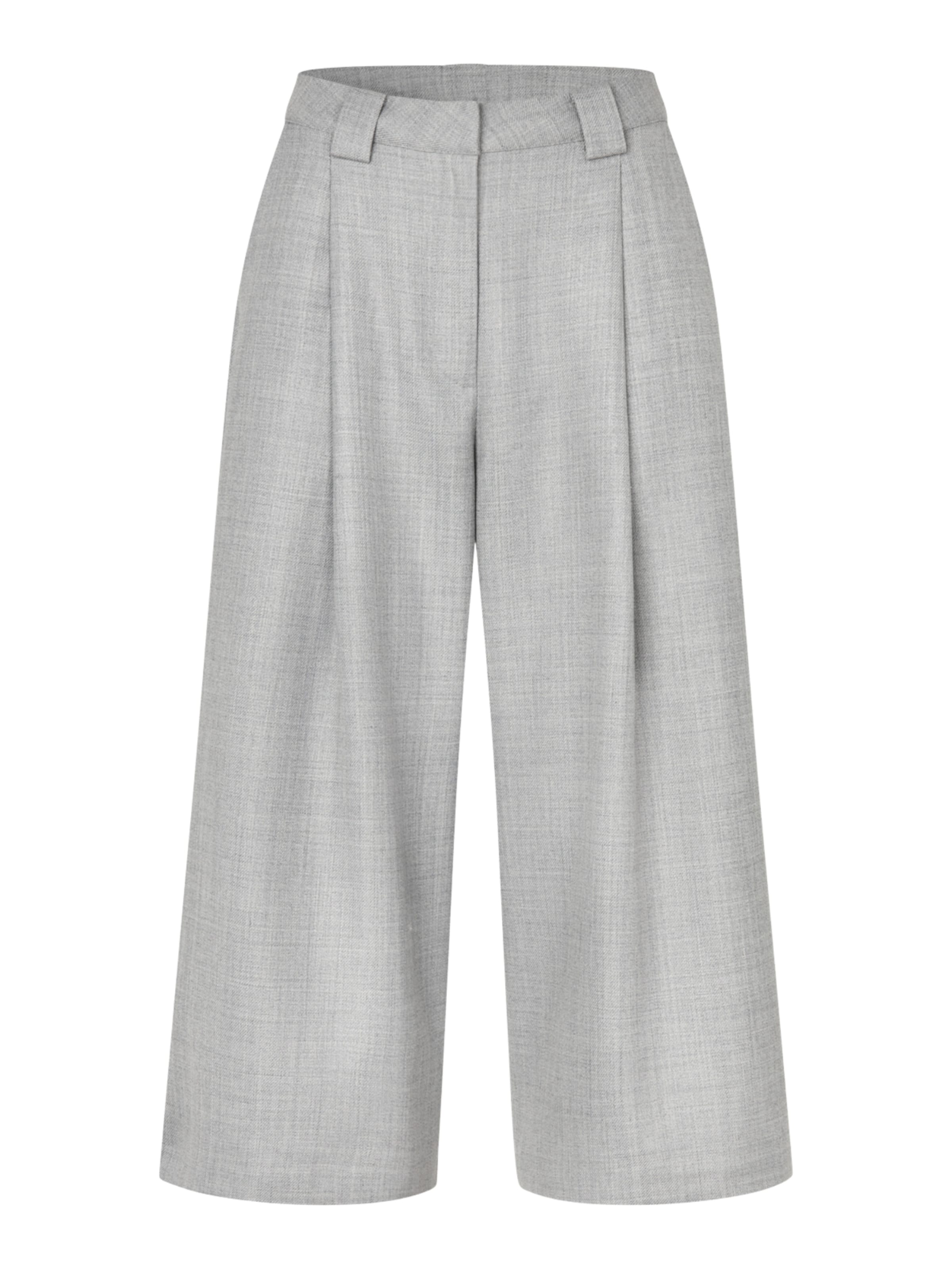 Crās Szabványos Nadrág ' Leonoracras ' - ezüst: elől