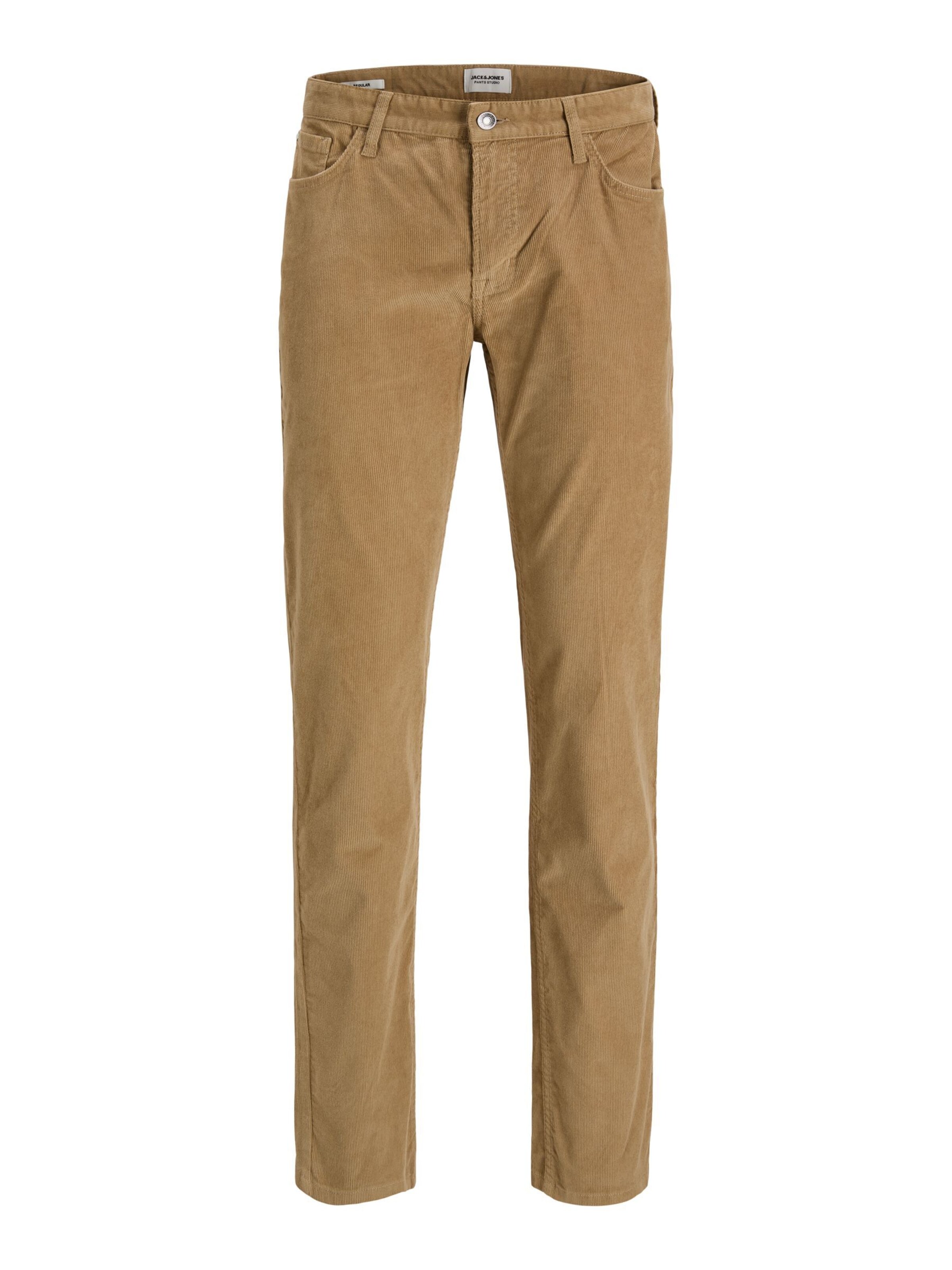 JACK & JONES - regular Pantalón en amarillo: frente