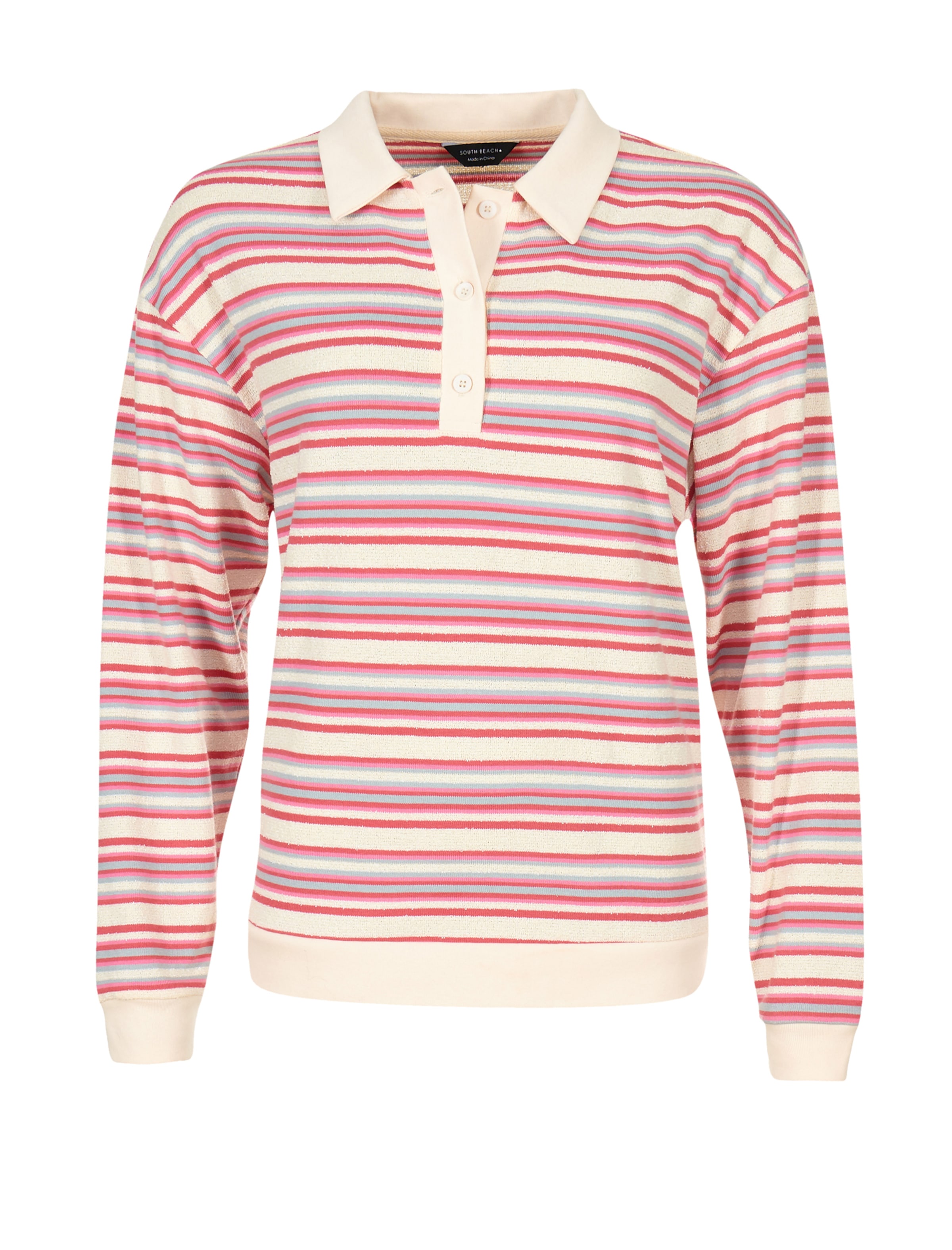 South Beach Neulepaita 'Rugby' värissä vaaleanpunainen: etupuoli