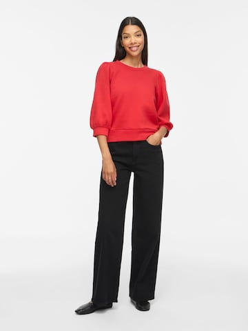 VILA Sweatshirt in Rot