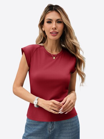 Imily Bela Tričko - Červená: predná strana