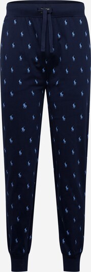 Polo Ralph Lauren Панталон пижама в нейви синьо / светлосиньо / бяло, Преглед на продукта