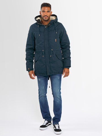 Alessandro Salvarini Winter parka in Blue