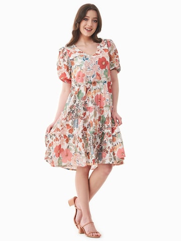 Organication Dress in Mixed colors: front