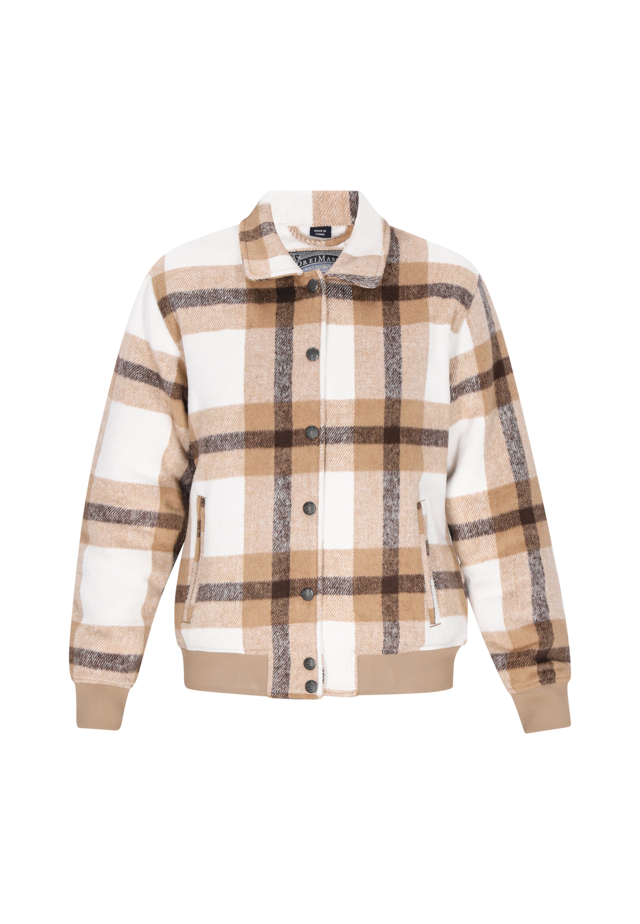 DreiMaster Vintage Tussenjas in Beige: voorkant