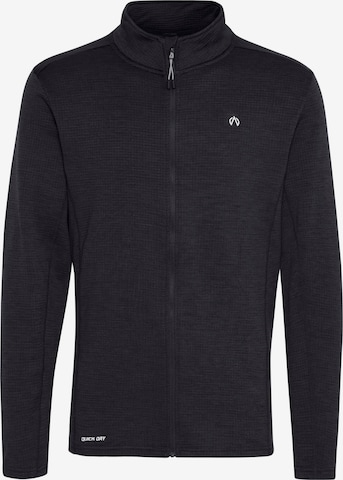 North Bend Sports sweat jacket in Brown: front