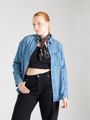 Lauren Ralph Lauren Plus Pusero värissä sininen