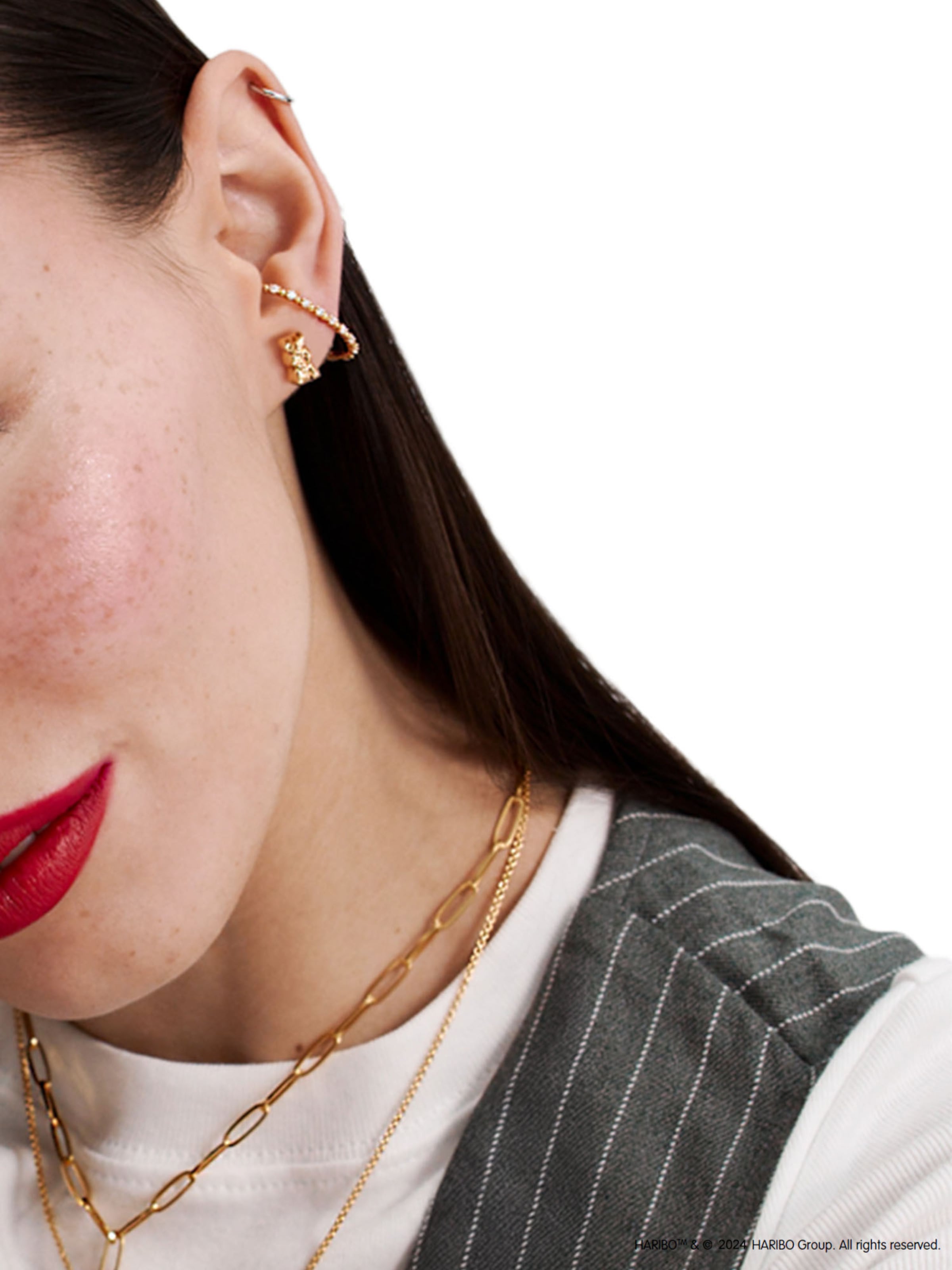 Thomas Sabo Ohrstecker 'Haribo' in Gold: Vorderseite