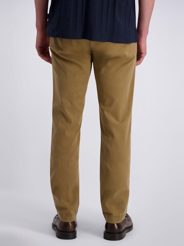 Effilé Pantalon chino 'Chatou' PIERRE CARDIN en marron