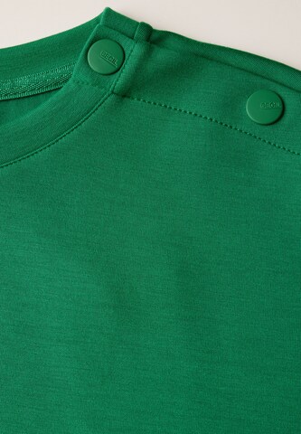 CECIL Kleid mit Knopfdetail in Grün