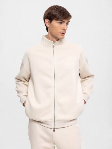 Antioch Sweatjacka i beige