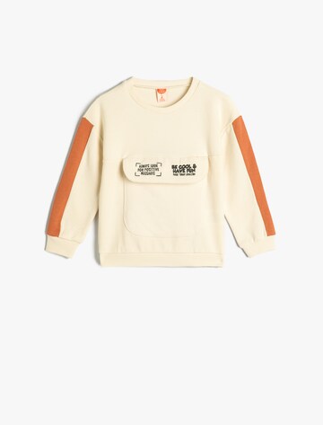 Koton Sweatshirt in Beige: front