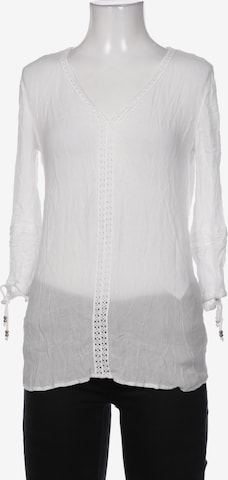 COMMA Bluse XXS in Weiß: Vorderseite
