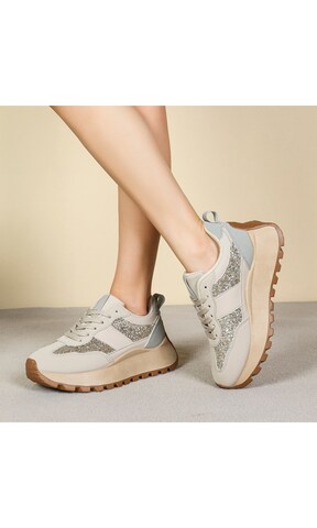 Ital-Design Sneaker in Beige