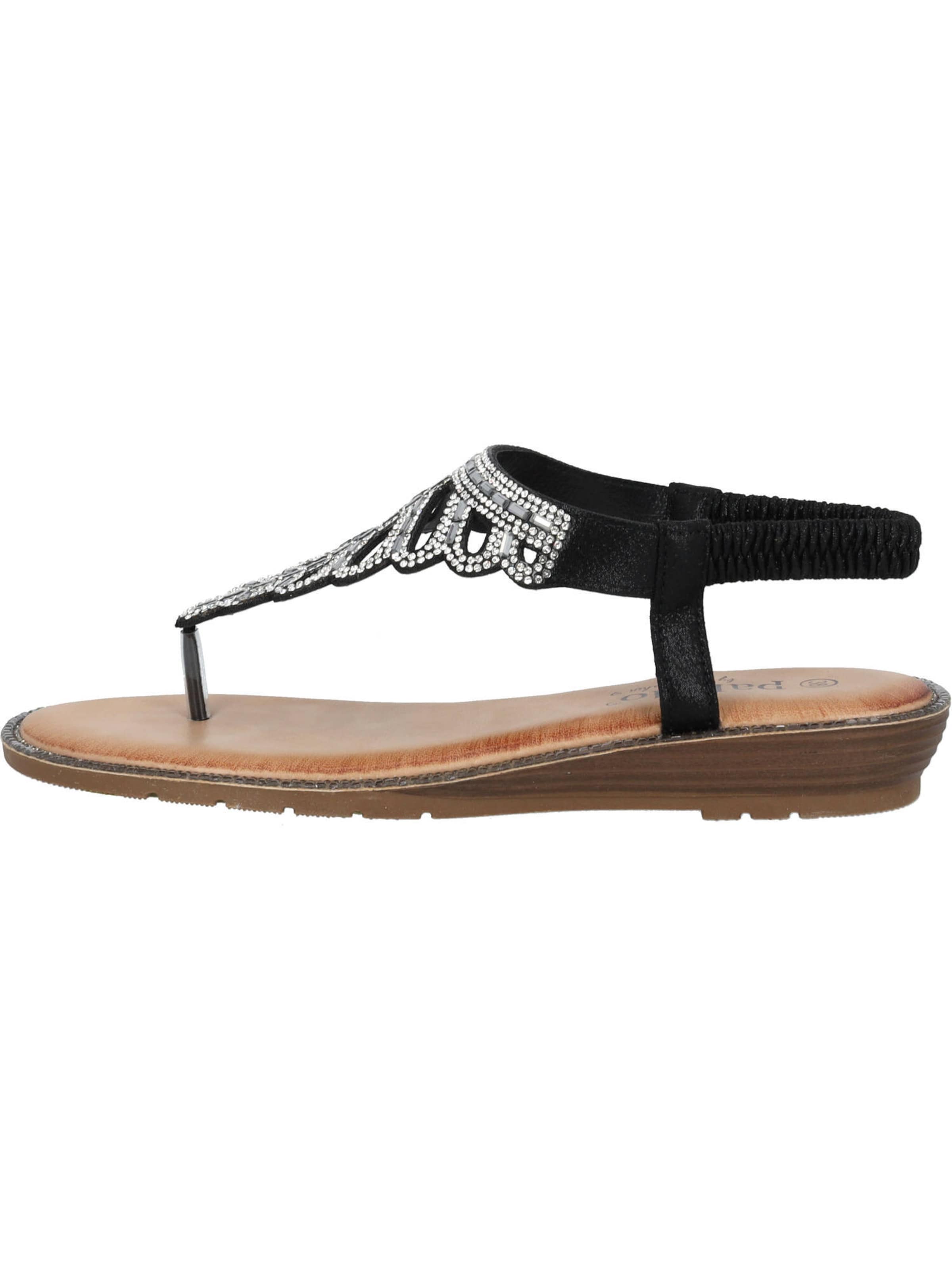 Palado by Sila Sahin Riemchensandalen 'Phuza by Sila Sahin' in Schwarz: Vorderseite