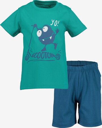 BLUE SEVEN Pajamas in Green: front