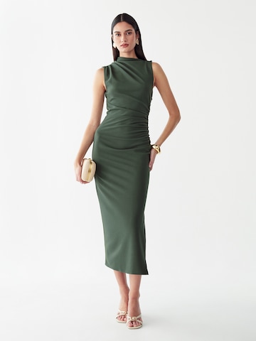BWLDR Dress 'Rory' in Green: front