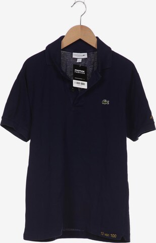 LACOSTE Shirt in M in Blue: front