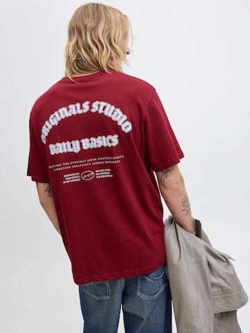 T-Shirt 'JORMEADOWS' JACK & JONES en rouge