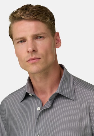 Coupe slim Chemise Boggi Milano en bleu