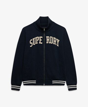 Veste de survêtement 'Vintage Athletic' Superdry & Co en bleu