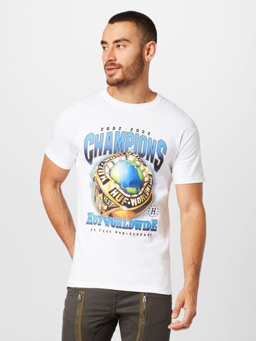 HUF Shirt 'CHAMPIONS' in White: front